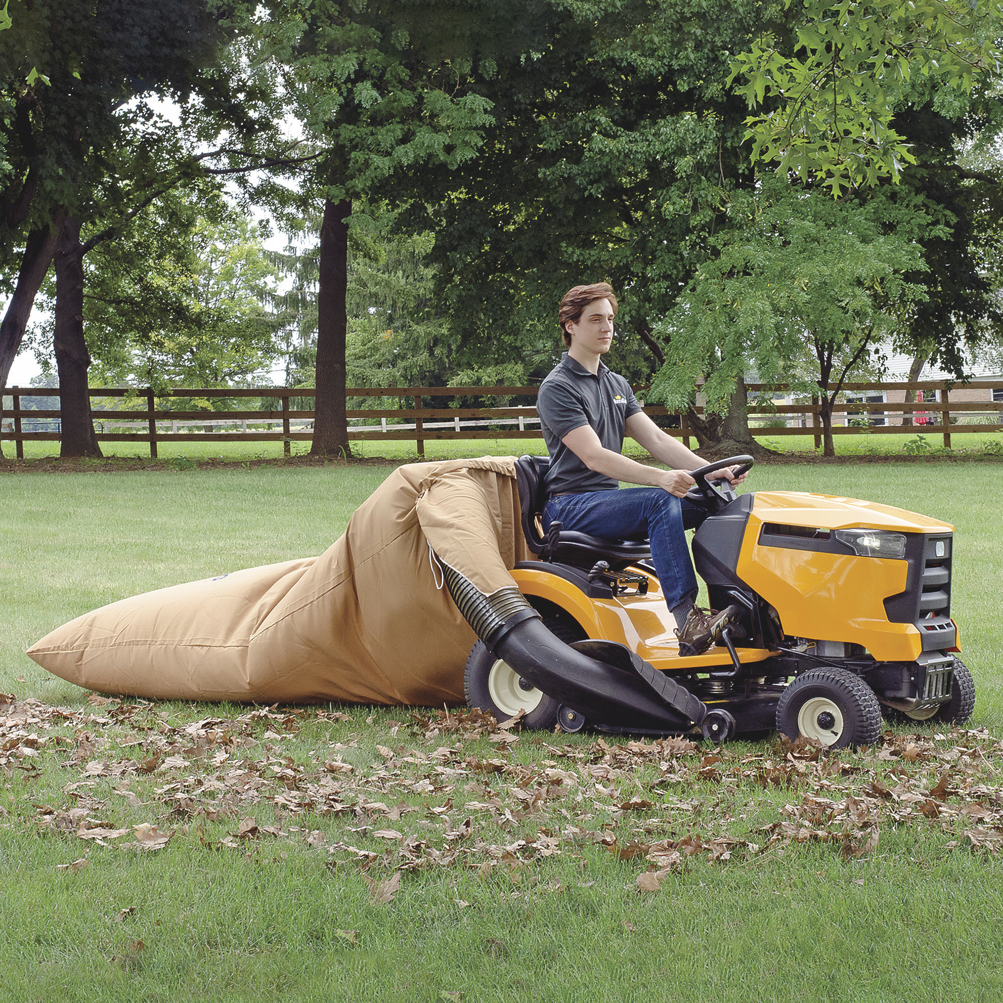 TerraKing Standard Lawn Tractor Leaf Bag, 54 Cu. Ft., Polyester, Model# ST95000